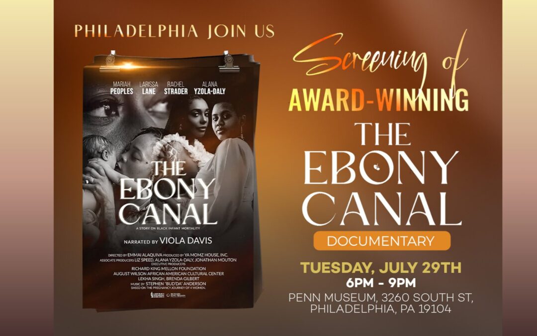 Ebony Canal Documentary Screening- Philadelphia